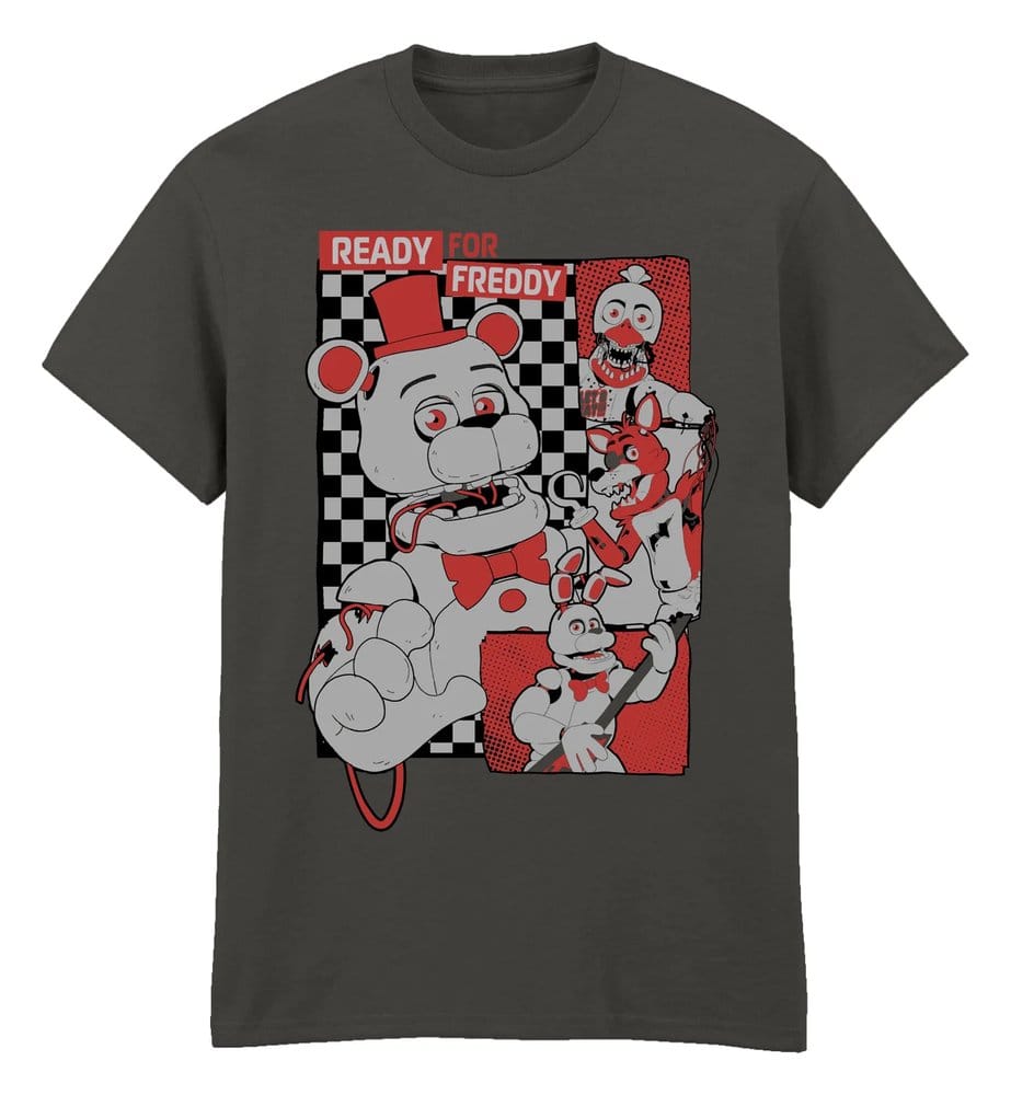Five Nights at Freddy’s T-Shirt Collage Light Graphite Größe M