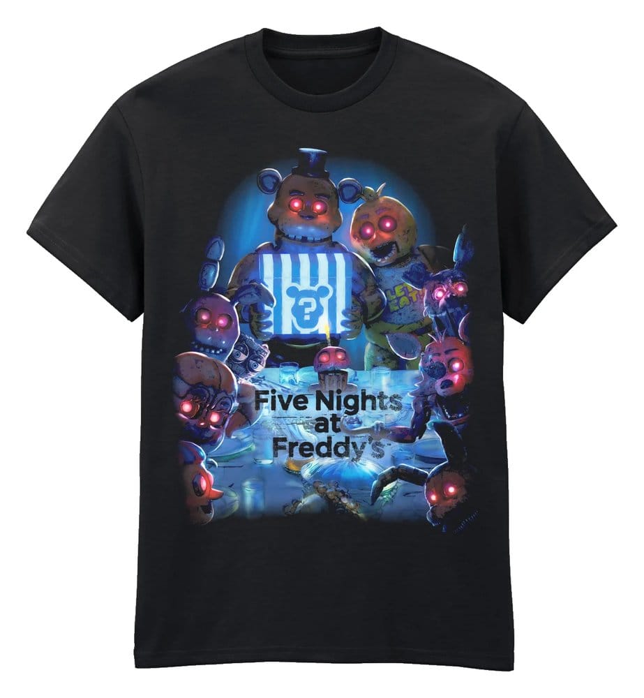 Five Nights at Freddy’s T-Shirt Thanksgiving Black Größe M