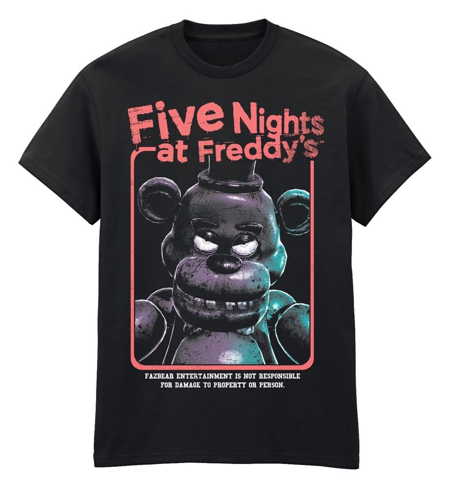 Five Nights at Freddy's T-Shirt VHS Größe XXL