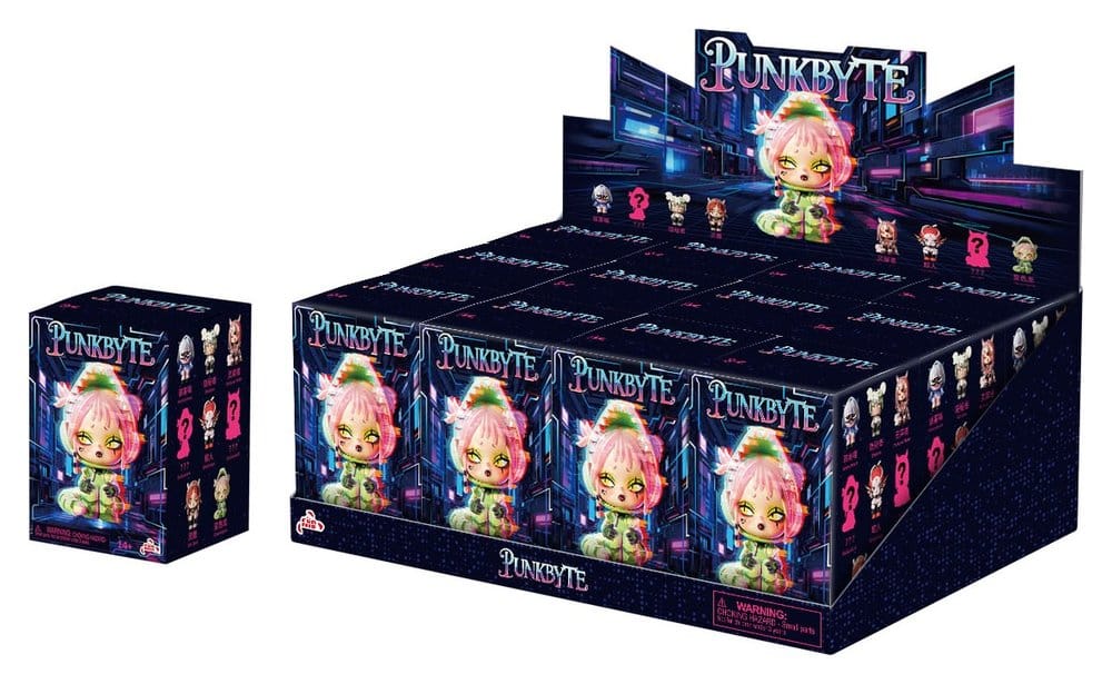PUNKBYTE Mini-Figuren Blind Box Display (12)