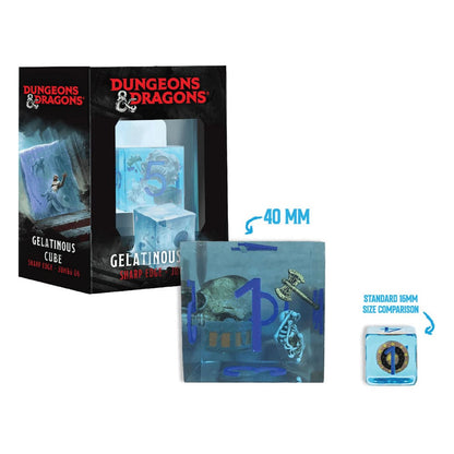 Dungeons & Dragons Jumbo Würfel Gelatinous Cube 4 cm