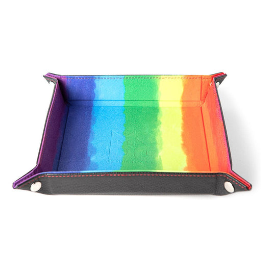 FanRoll Faltbarer Würfelteller Velvet Watercolor Rainbow
