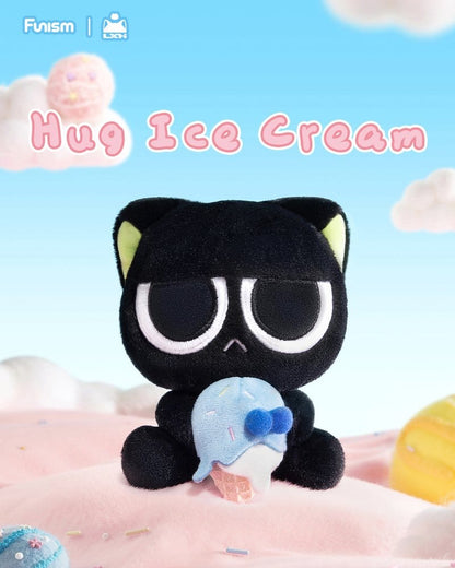 Luo Xiaohei Hug Series Plüsch-Schlüsselanhänger Blind Box Display (6)