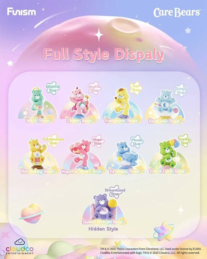 Die Glücksbärchis Blind Box Minifiguren Planet of Joy Series 5 cm Display (6)