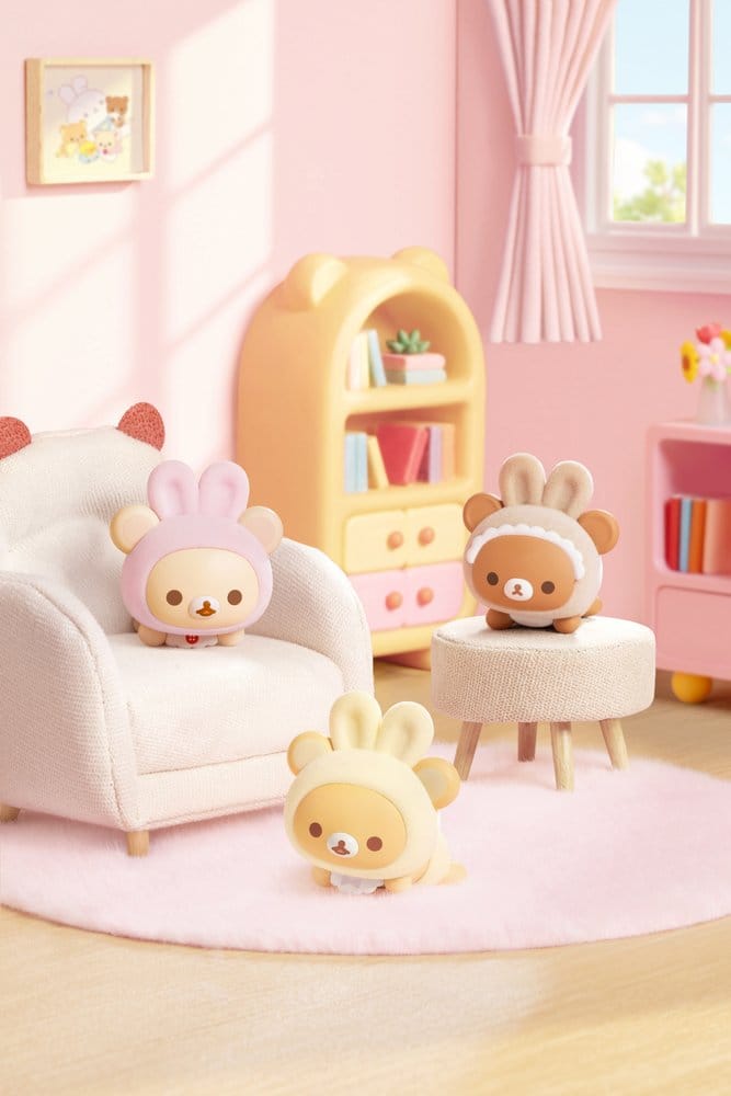 Rilakkuma Nuonuo Baby Series Blind Box Minifiguren Cubby Face Display (4)