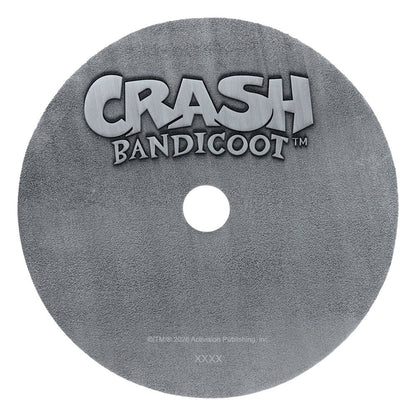 Crash Bandicoot Replik Metal CD-ROM Collectible Limited Edition 11 cm