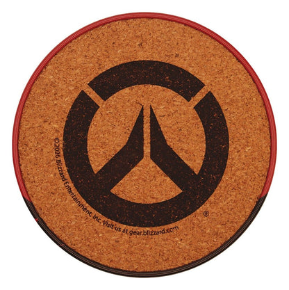 Overwatch Untersetzer 4er-Pack bedrucktes Metall