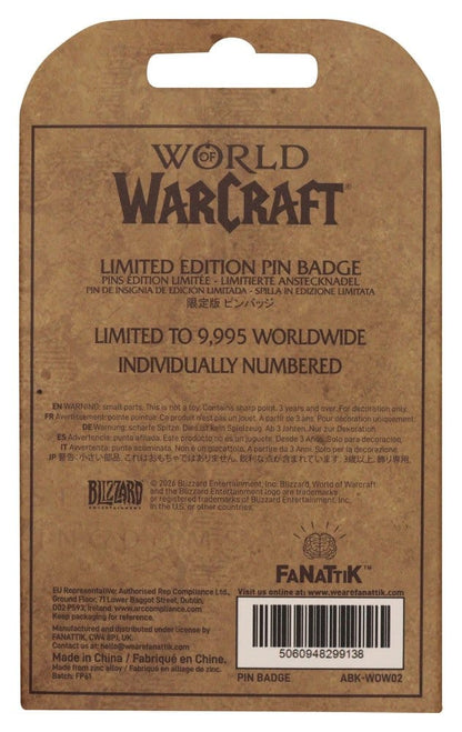 World of Warcraft Ansteck-Pin Pepe Limited Edition