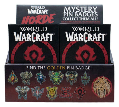 World of Warcraft Mystery Ansteck-Pins Horde Blind Box Display (12)