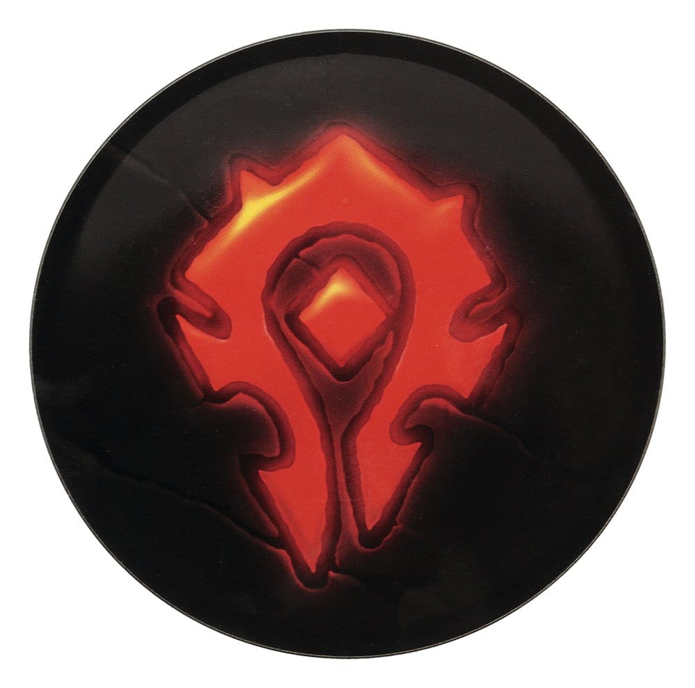 World of Warcraft Untersetzer 4er-Pack bedrucktes Metall