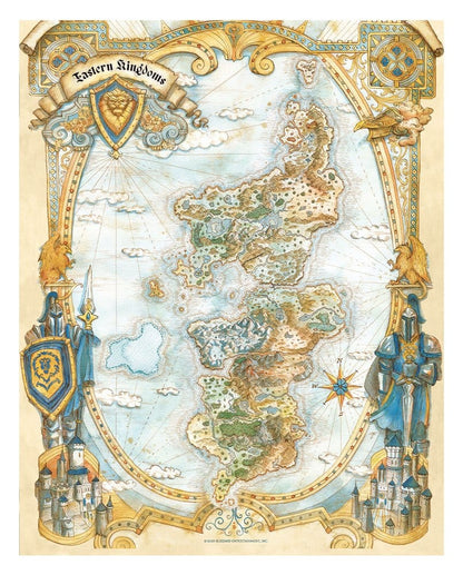 World of Warcraft Kunstdruck Set Limited Edition 42 x 30 cm