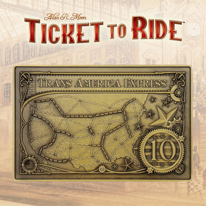 Ticket to Ride Metallbarren Trans America Express Limited Edition