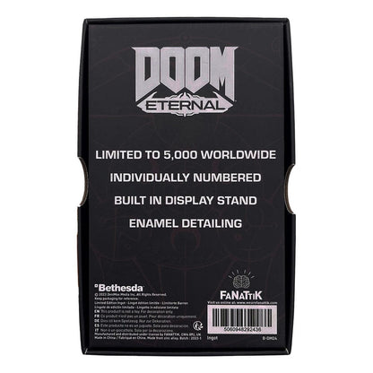 Doom Metallbarren Crucible Sword Stained Glass Limited Edition