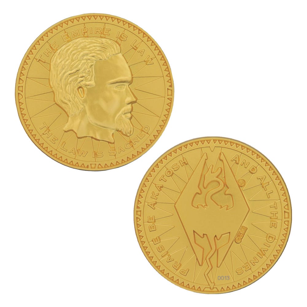 The Elder Scrolls Sammelmünze Septim Misty Gold Edition