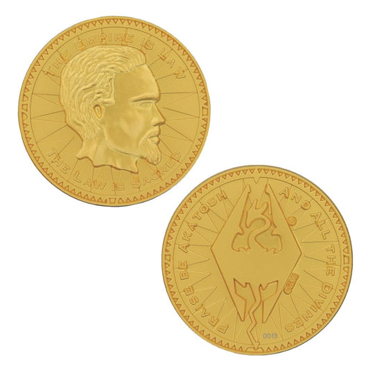 The Elder Scrolls Sammelmünze Septim Misty Gold Edition