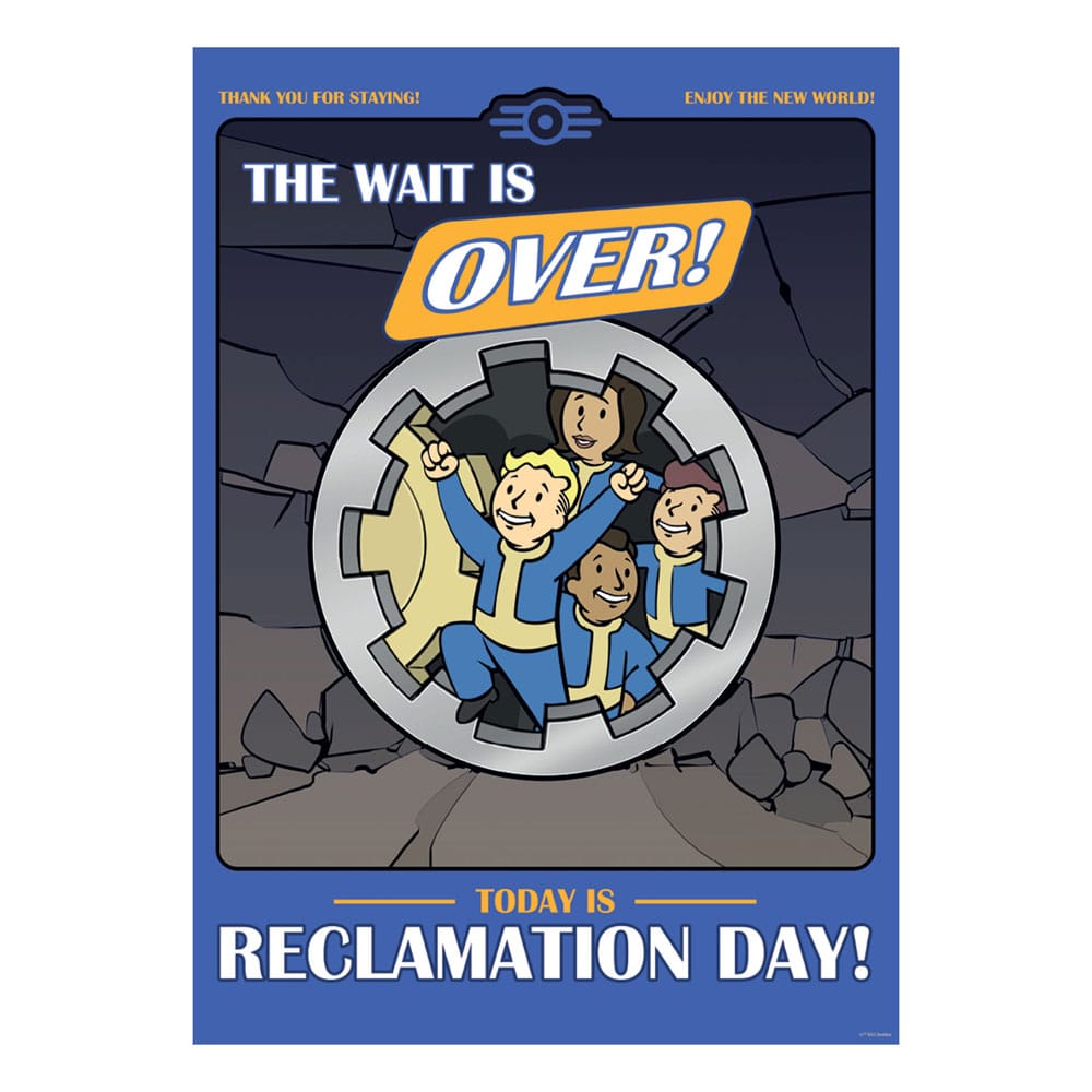 Fallout Kunstdruck Reclamation Day Limited Edition 42 x 30 cm