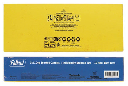 Fallout Duftkerzen 3er-Pack Vault Dweller's 6 cm