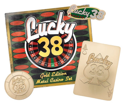 Fallout: New Vegas Replik Lucky 38 Imitation Gold Casino Set Limited Edition