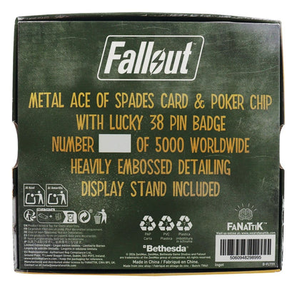 Fallout: New Vegas Replik Lucky 38 Imitation Gold Casino Set Limited Edition