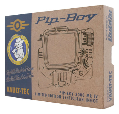 Fallout Metallbarren Pip-Boy Limited Edition Lenticular Mysterious Stranger Variant