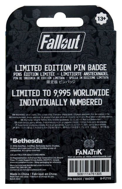 Fallout Ansteck-Pin Vault Door 111 Limited Edition Hinged