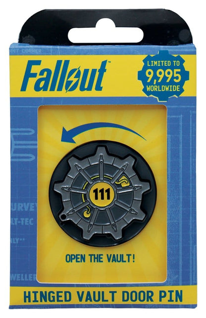 Fallout Ansteck-Pin Vault Door 111 Limited Edition Hinged