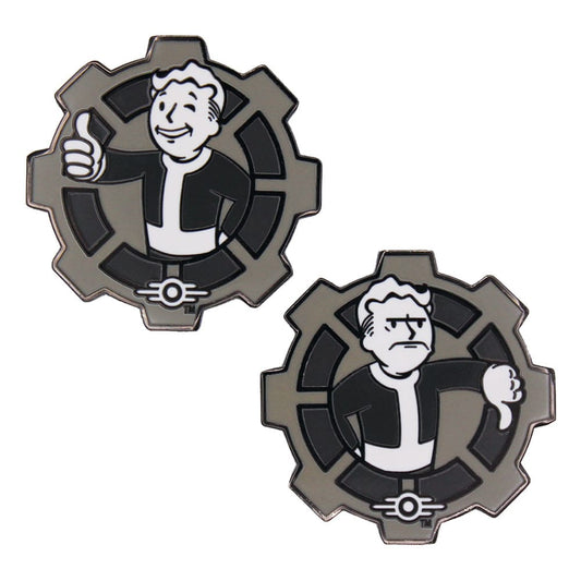Fallout Sammelmünze Decision Black & White Limited Edition