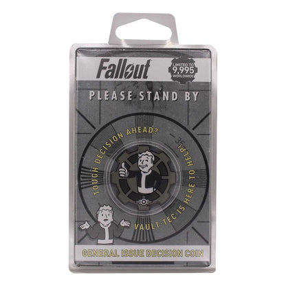 Fallout Sammelmünze Decision Black & White Limited Edition