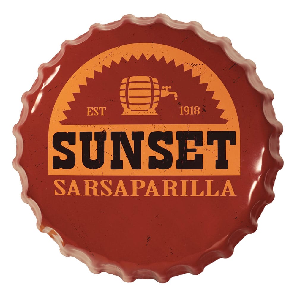 Fallout Blechschild Sunset Sarsaparilla Bottle Cap