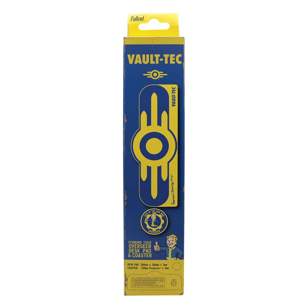 Fallout Schreibtischunterlage & Untersetzer Vault-Tec