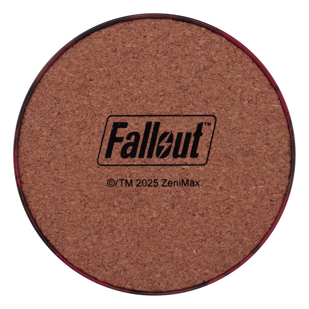 Fallout Untersetzer 4er-Pack Metal Drinks