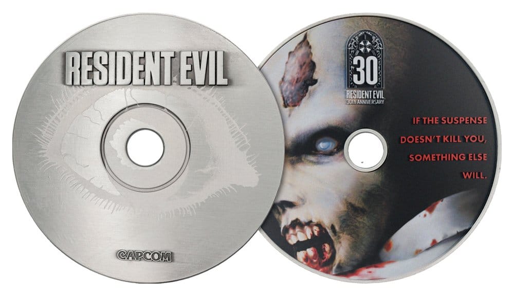 Resident Evil Replik CD-ROM 30th Anniversary Limited Edition 11 cm