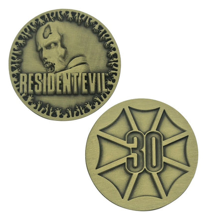 Resident Evil Sammelmünze 30th Anniversary Antique Brass Edition