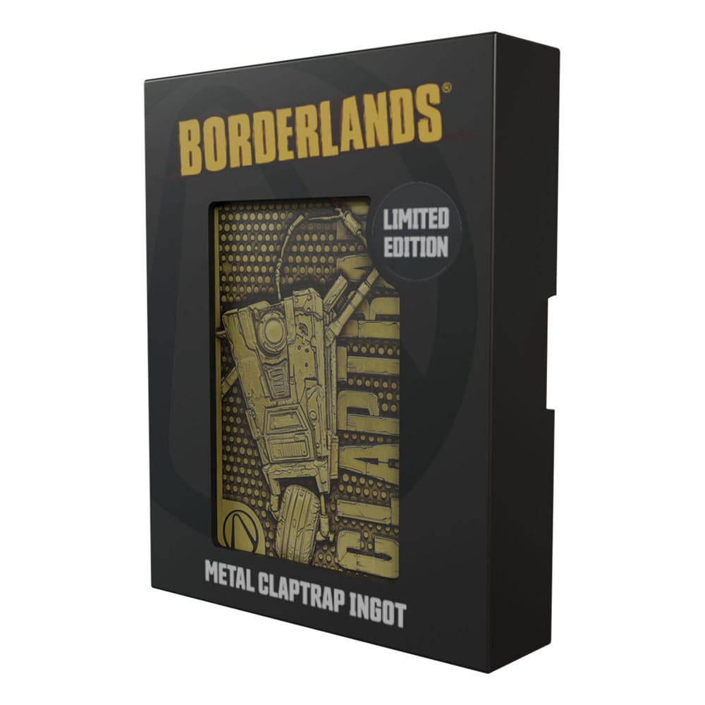 Borderlands Metallbarren Claptrap Limited Edition