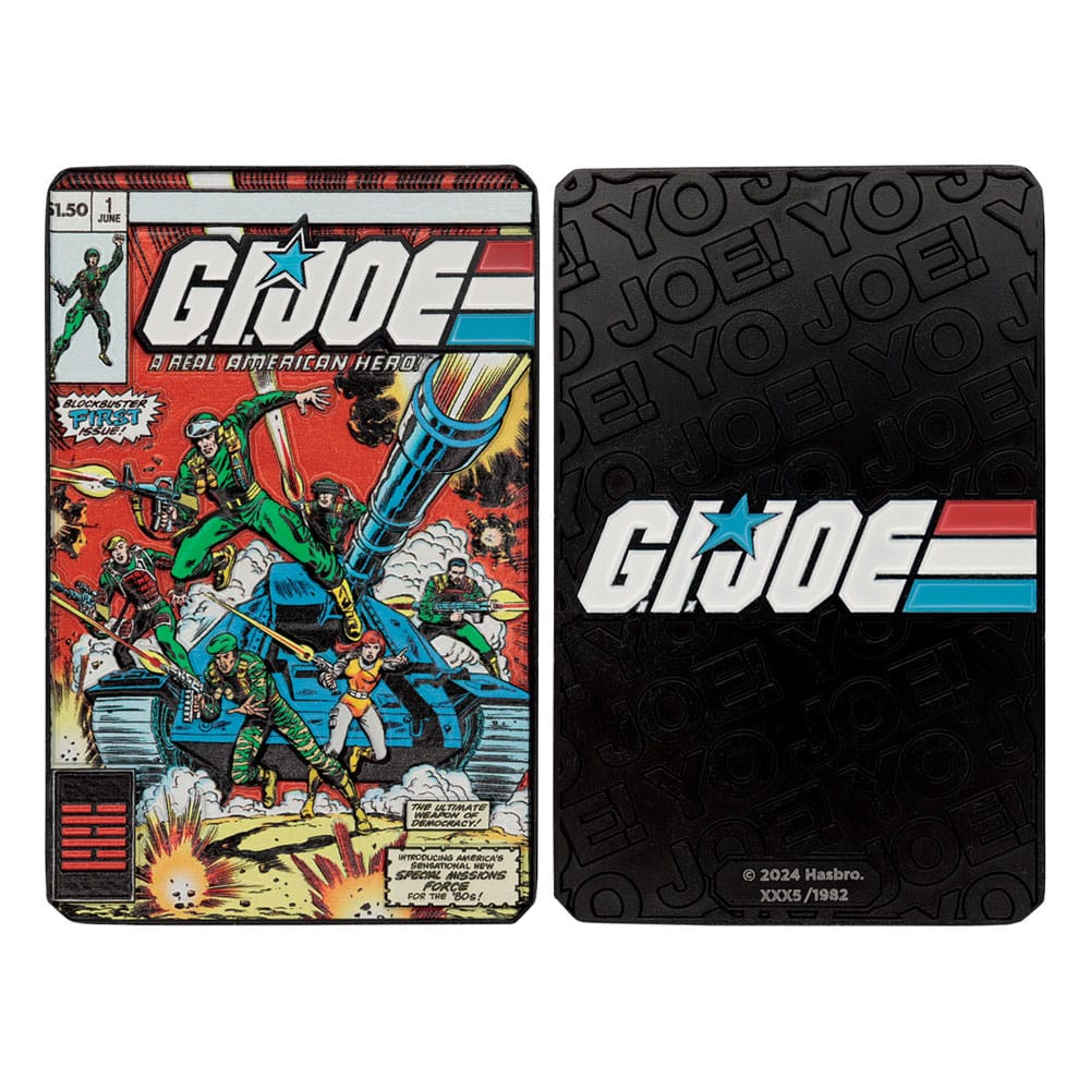 G.I. Joe Metallbarren A Real American Hero #1 Limited Edition
