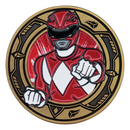 Power Rangers Sammelmünze Red Ranger Limited Edition