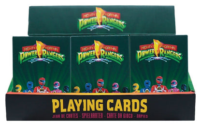 Power Rangers Spielkarten Display (12)
