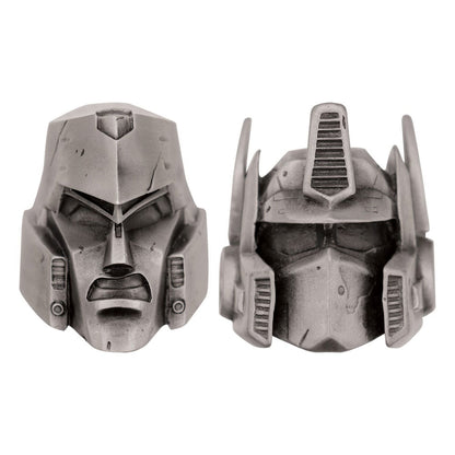 Transformers Replik Set of 2 Helmets Optimus Prime & Megatron Limited Edition