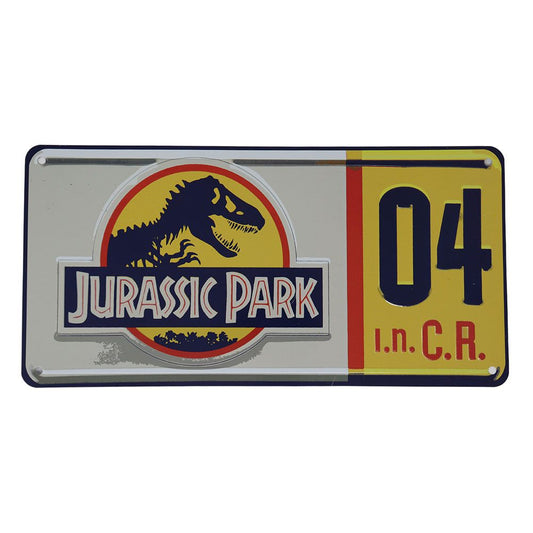 Jurassic Park Replik 1/1 Dennis Nedry Nummernschild