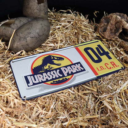 Jurassic Park Replik 1/1 Dennis Nedry Nummernschild