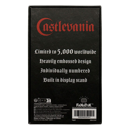 Castlevania Metallbarren Alucard Shield Limited Edition