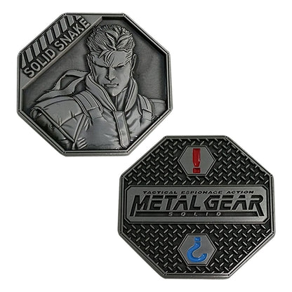 Metal Gear Solid Sammelmünze Solid Snake Limited Edition