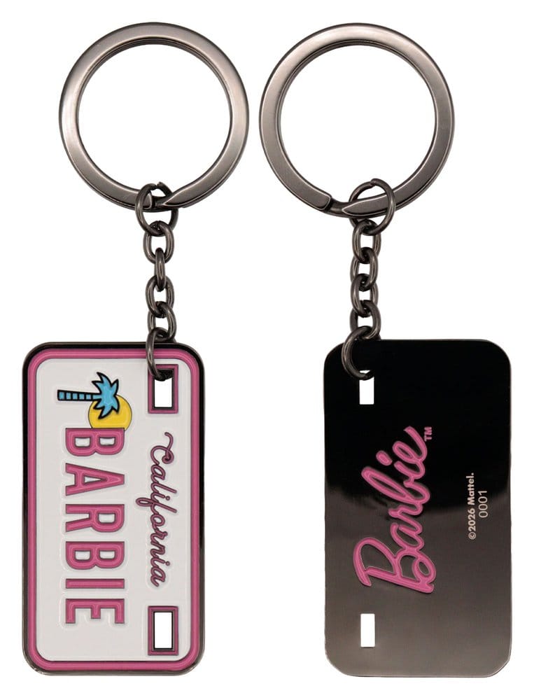 Barbie Schlüsselanhänger Nummernschild Limited Edition