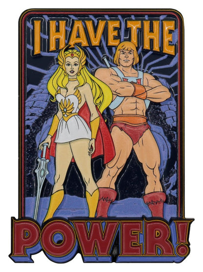 Masters of the Universe Metallbarren He-Man & She-Ra Limited Edition
