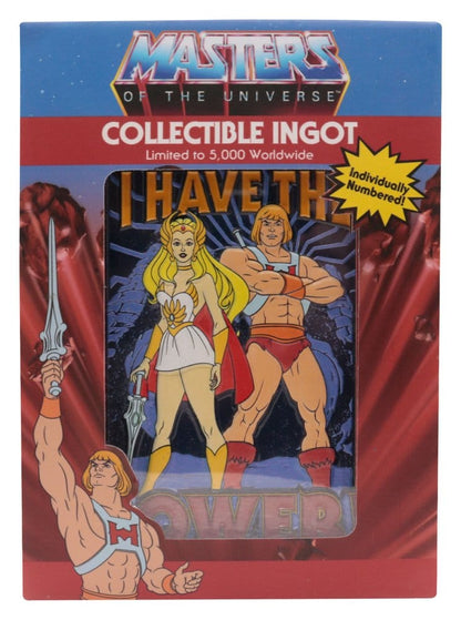 Masters of the Universe Metallbarren He-Man & She-Ra Limited Edition
