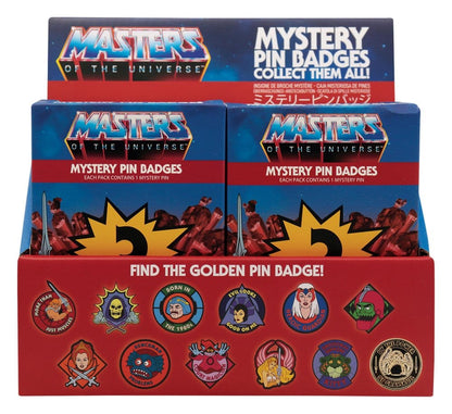 Masters of the Universe Mystery Ansteck-Pins Blind Box Display (12)