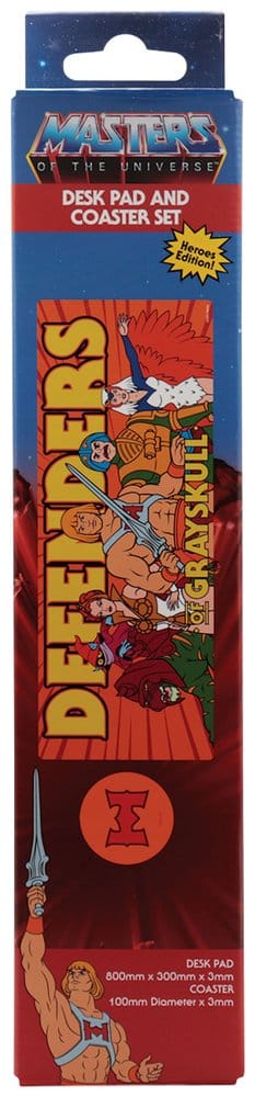 Masters of the Universe Schreibtischunterlage & Untersetzer Heroes