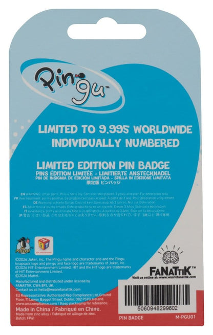 Pingu Ansteck-Pin Headphones Limited Edition