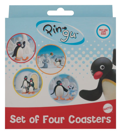 Pingu Untersetzer 4er-Pack