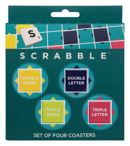 Scrabble Untersetzer 4er-Pack